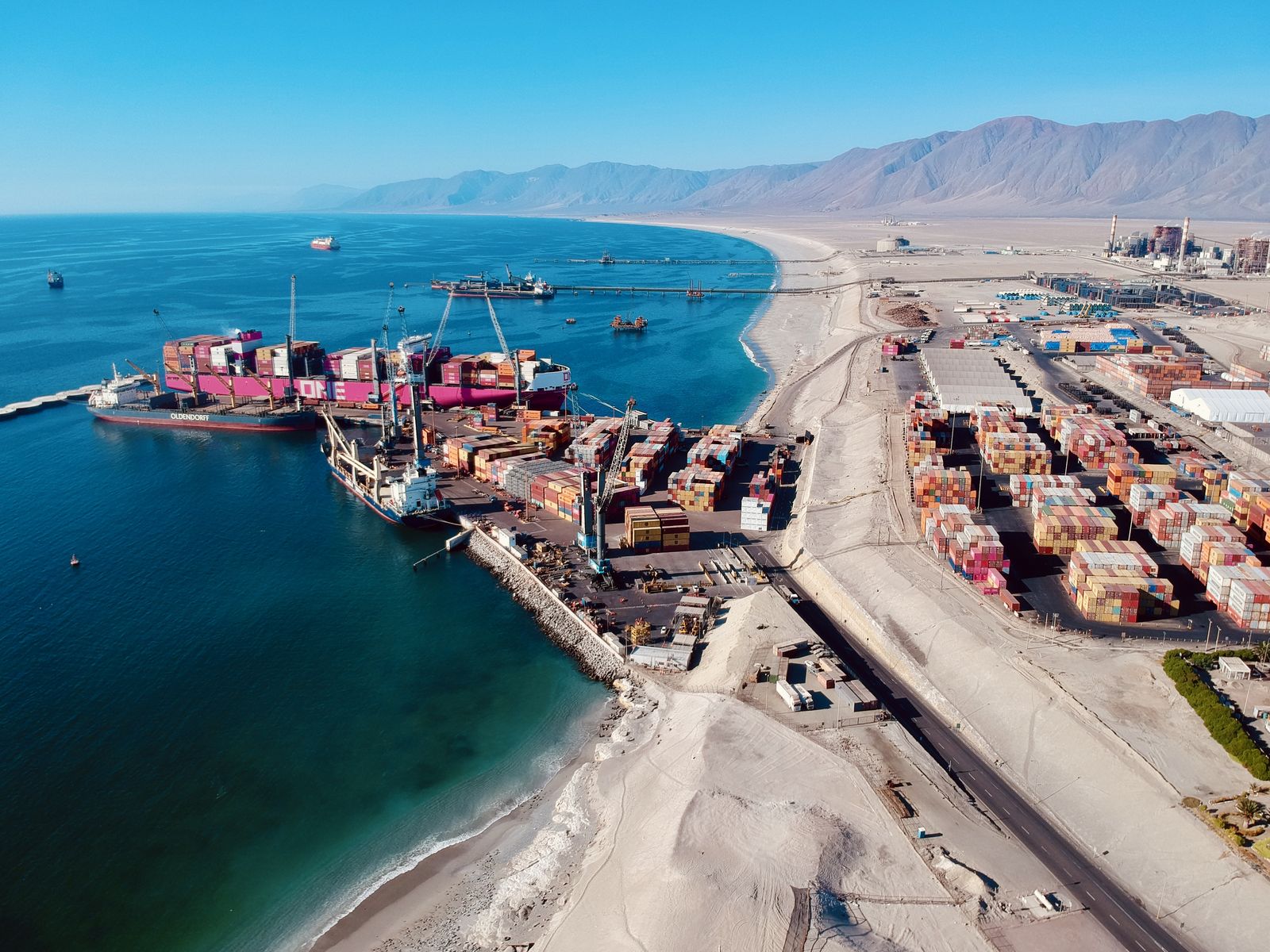 Operación marítima y portuaria de SudPacific